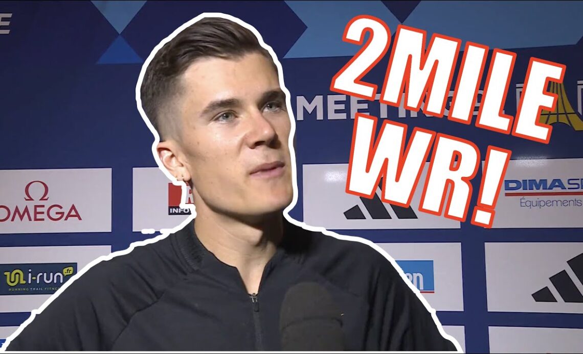 Jakob Ingebrigtsen SHATTERS 2 Mile WORLD RECORD!