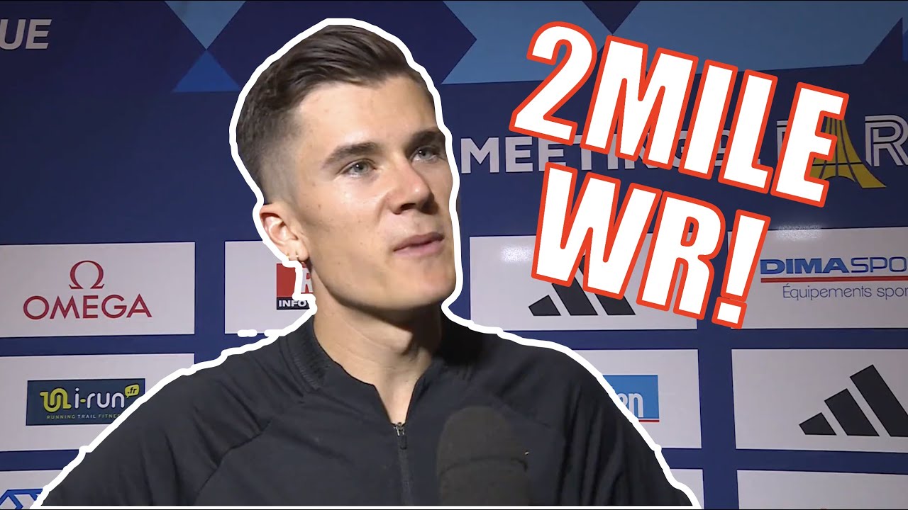 Jakob Ingebrigtsen SHATTERS 2 Mile WORLD RECORD! - VCP Athletics