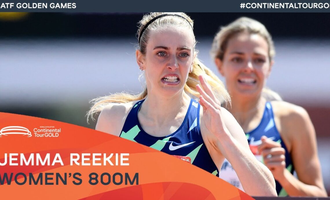 Jemma Reekie beats Laura Muir over 800m with 1:58.27 PB | USATF Golden Games Continental Tour Gold