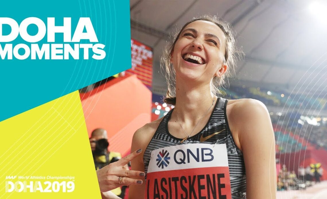 Lasitskene Three-peats to High Jump Gold | World Athletics Championships 2019 | Doha Moments