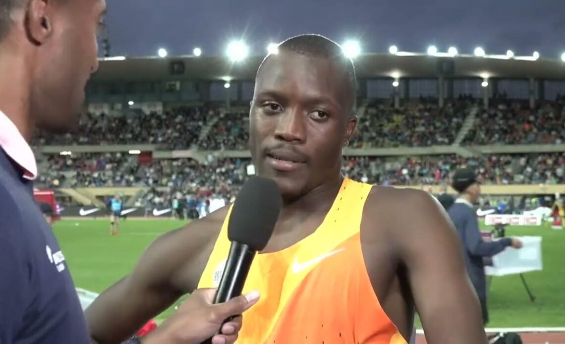 Letsile Tebogo Wins Diamond League 200m in Lausanne