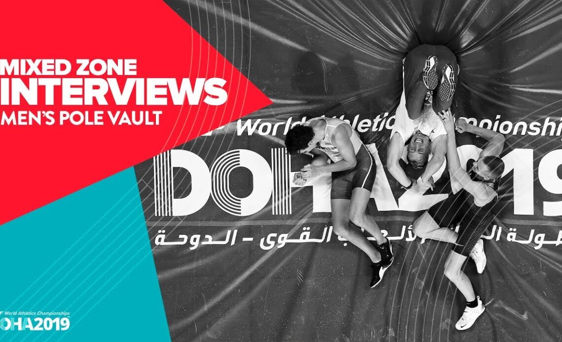 Men's Pole Vault Interviews | World Athletics Championships Doha 2019