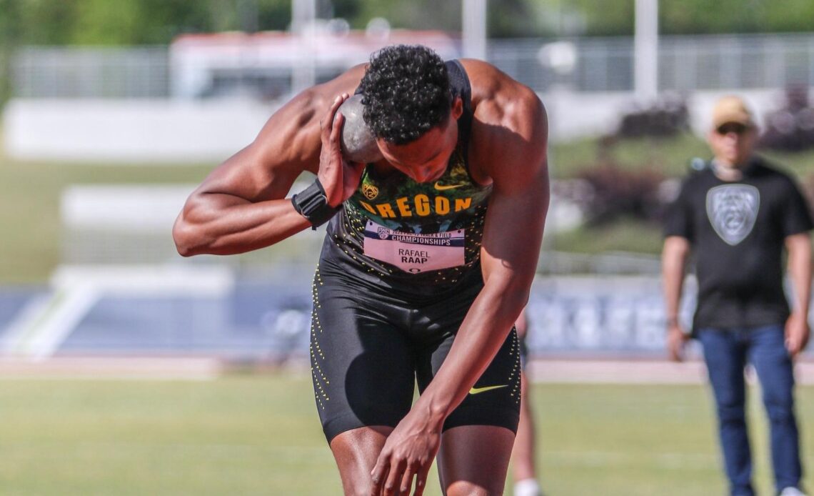 Rafael Raap, Pac-12 dec shot put