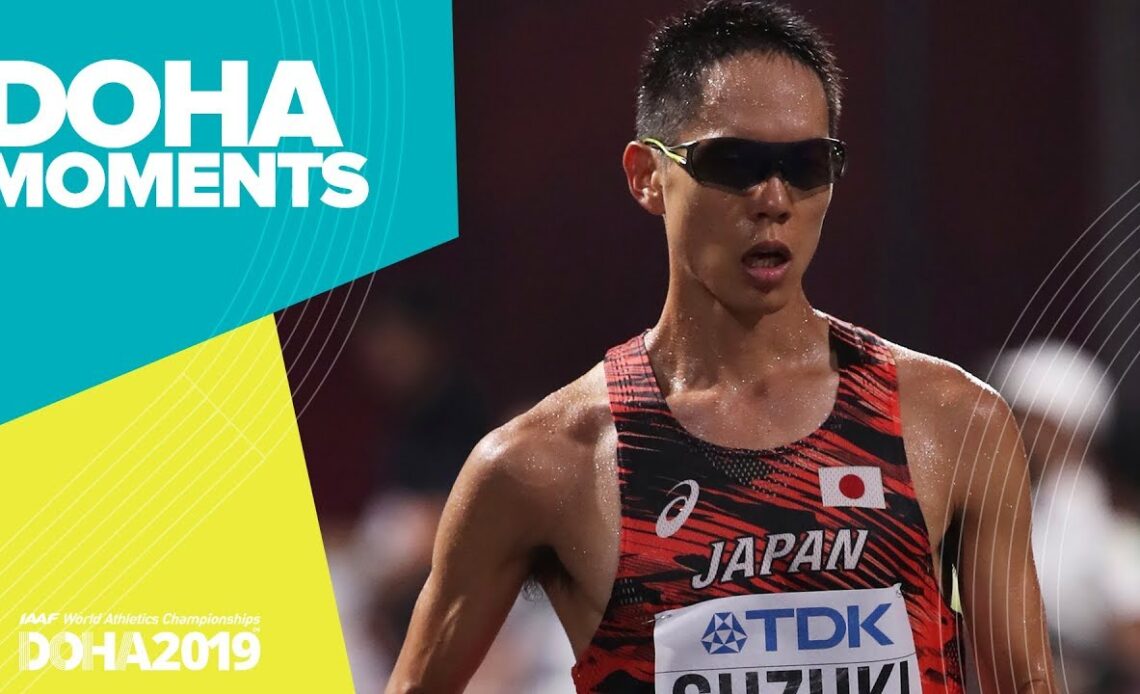 Suzuki Strides to 50km Race Walk Gold | World Athletics Championships 2019 | Doha Moments