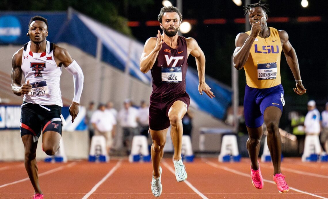 Tech wraps up men’s competition at NCAA Outdoor Championships