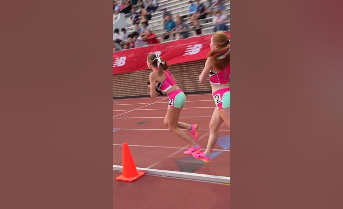 The Cuthbertson Girls Shine In Philly In The 4xMile At New Balance Nationals Outdoor