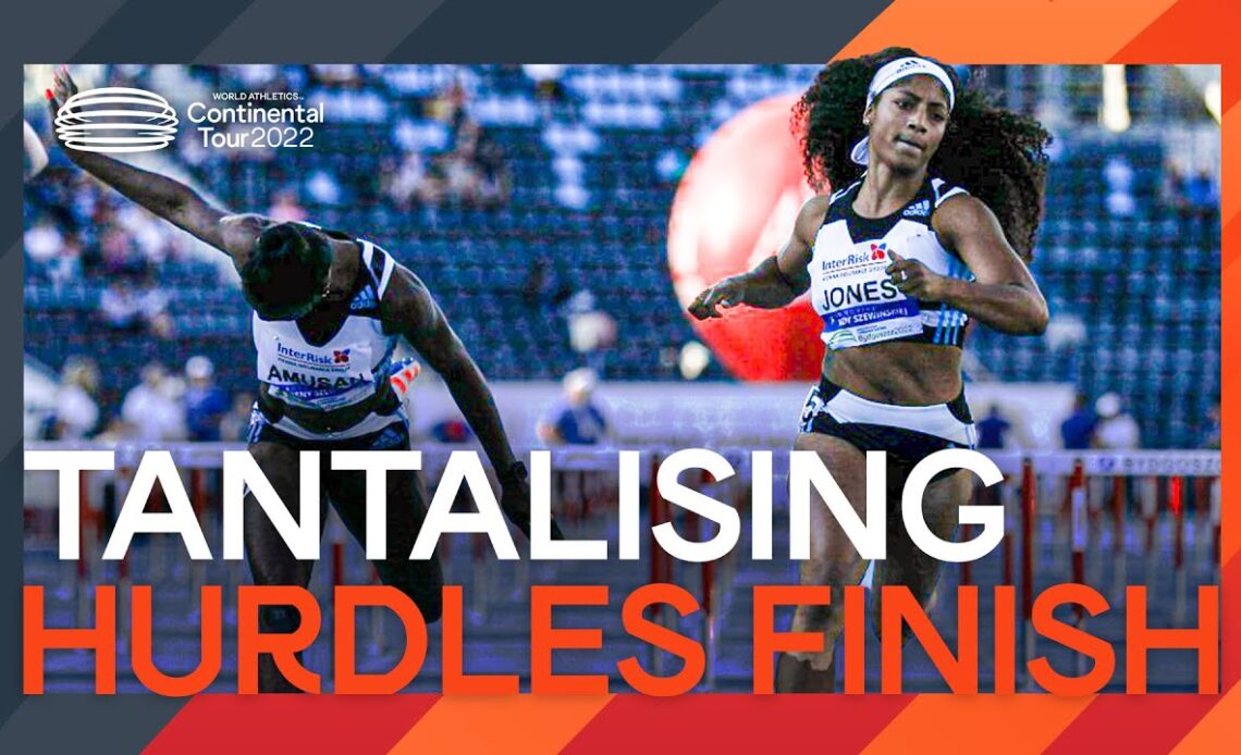 Tia Jones beats Tobi Amusan over 100m hurdles | Continental Tour Gold Bydgoszcz 2022