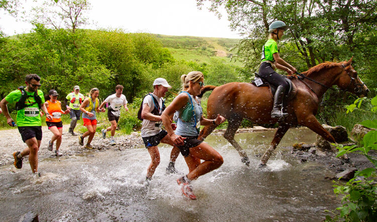 Two legs beat four at Man vs Horse Marathon