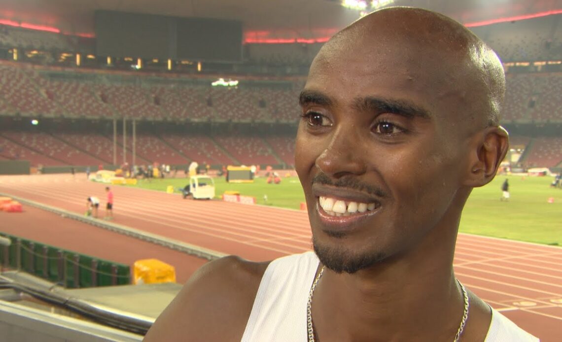 WCH 2015 Beijing - Mo Farah GBR 10 000 Meters Gold