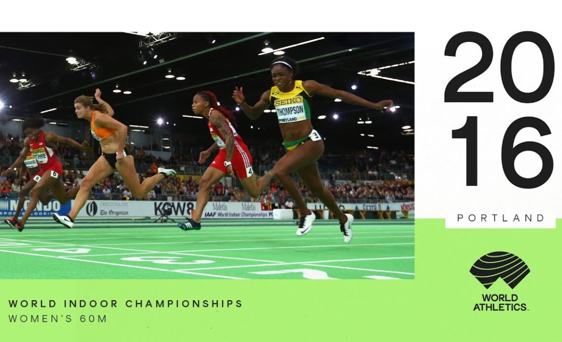 Women's 60m Final | World Indoor Championships Portland 2016