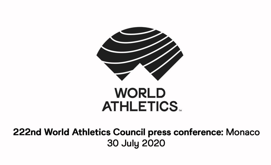 222nd World Athletics Council press conference (new time 5 PM)