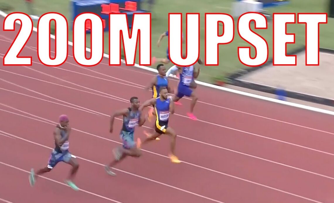 Alexander Ogando Upsets Erriyon Knighton In 200m