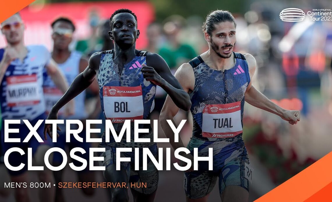 Close 800m finish for Tual and Bol | Continental Tour Gold 2023