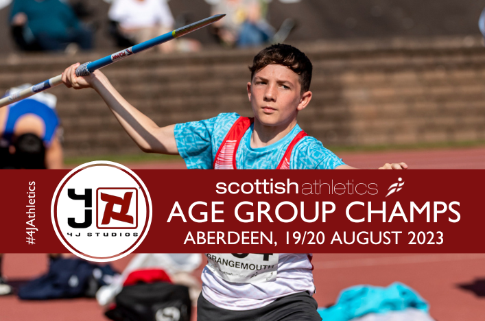 Enter now for 4J our Age Group Champs in Aberdeen on August 19/20