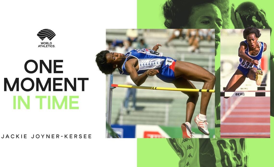 Jackie Joyner-Kersee reflects on her Rome 1987 championship records | One Moment in Time