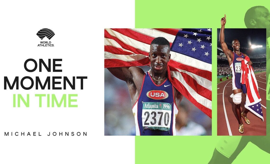 Michael Johnson reflects on his 1999 world record-breaking 400m | One Moment in Time