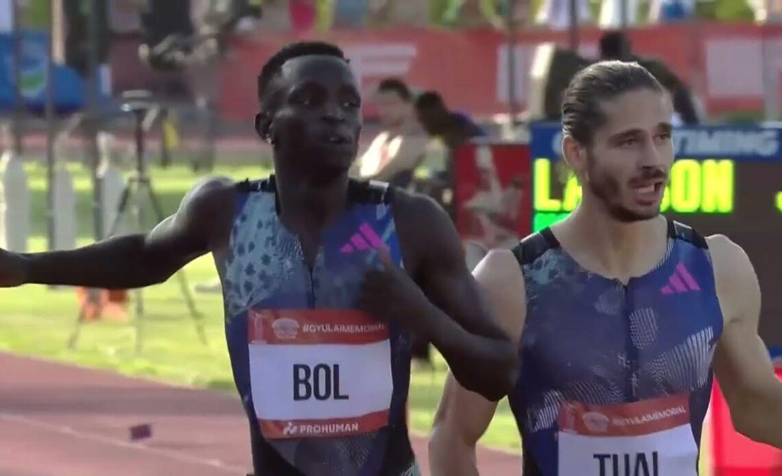 Peter Bol TAKES DOWN Tough Field In Thrilling 800m