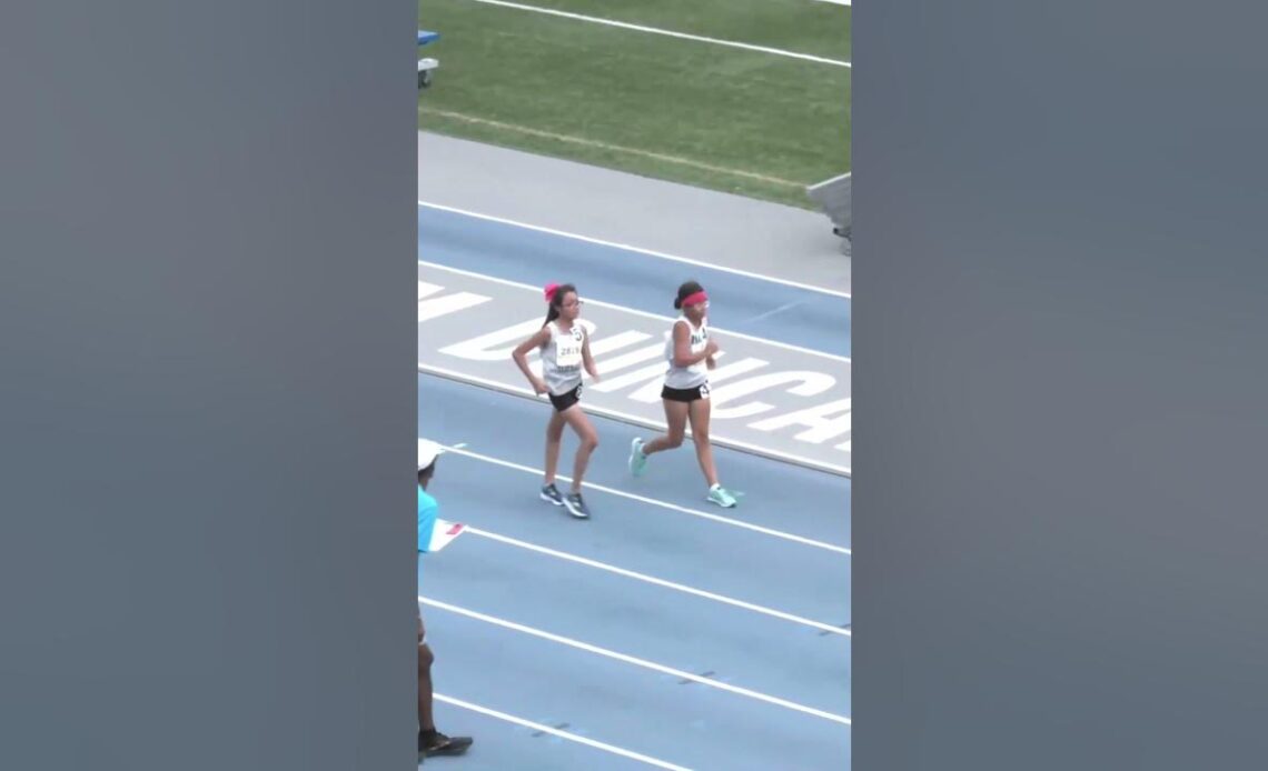 This Race Walk Came Down To The WIRE At AAU Junior Olympics!