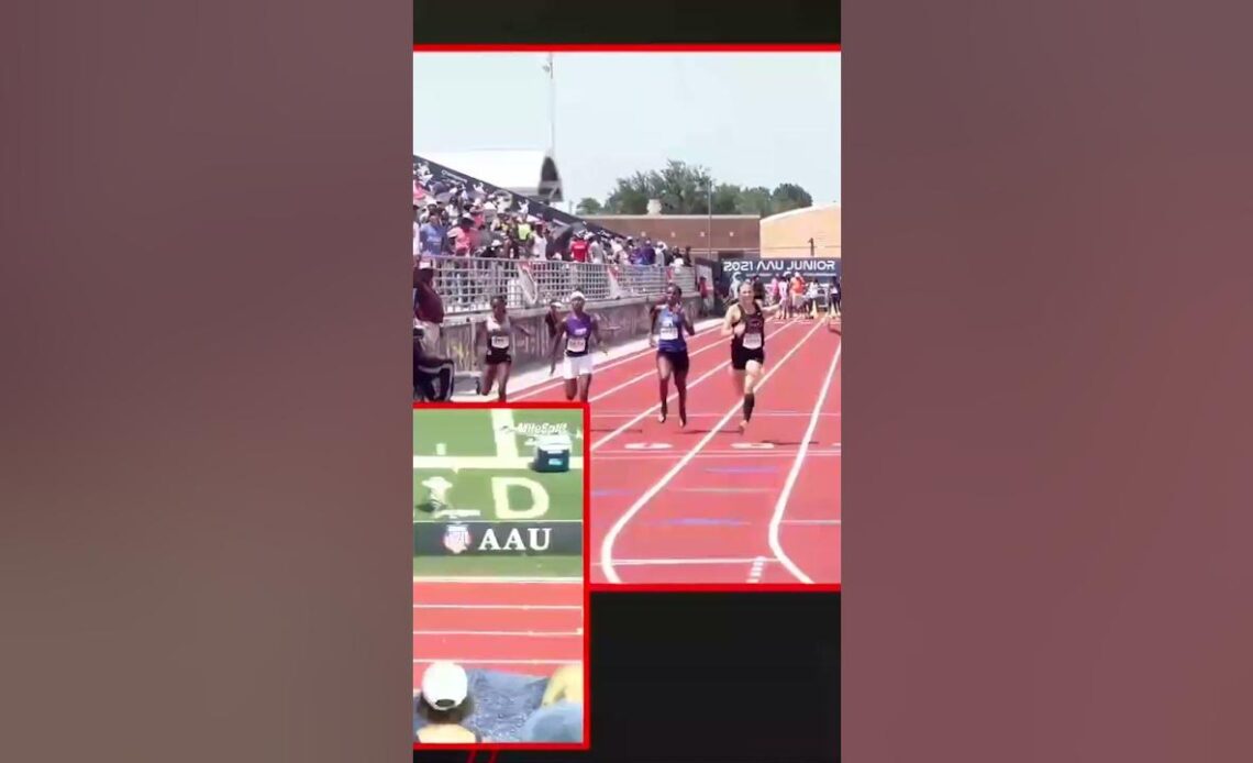 Throwback: Mia Brahe-Pedersen Wins 100m At AAU