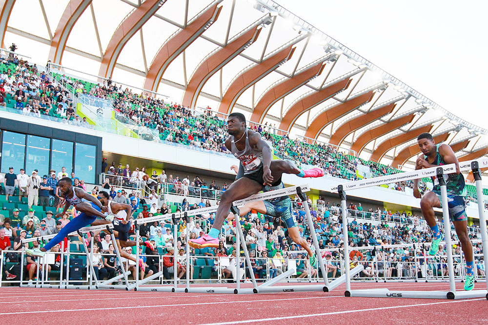 USATF Men’s 110H — Roberts Adds Third Crown