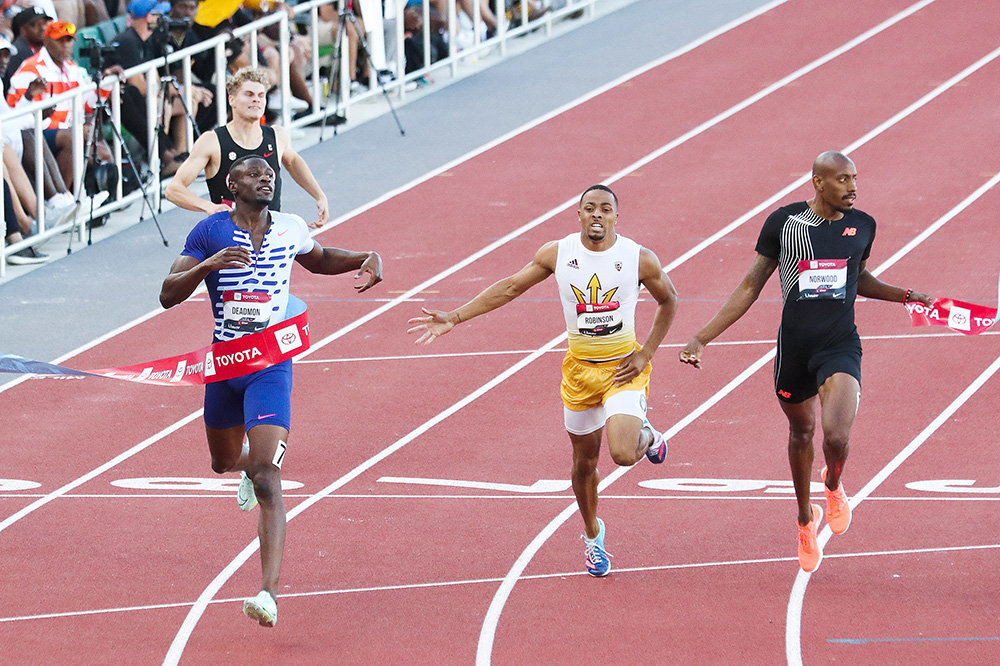 USATF Men’s 400 — Hare Outlasts Tortoise