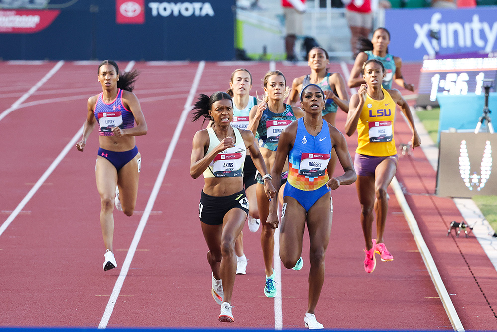 USATF Women’s 800 — Indoor Champ Takes It Outdoors