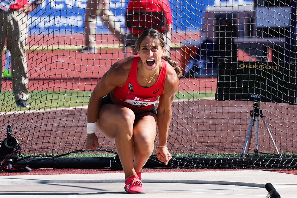 USATF Women’s Discus — Allman Shines After DL Shock