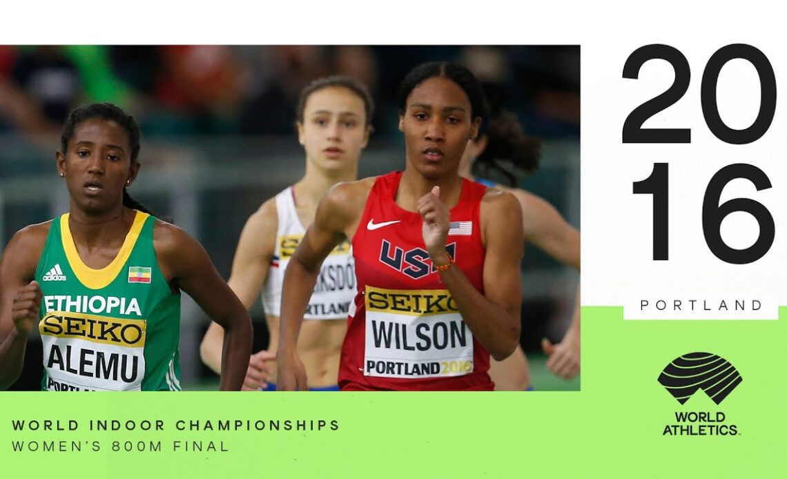 Women's 800m Final | World Indoor Championships Portland 2016
