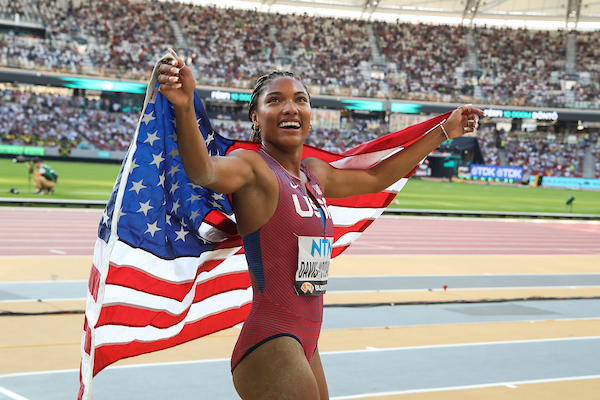 ATHLETICS WCH23 Budapest – Long Jump Women – Tara Davis-Woodhall (USA)