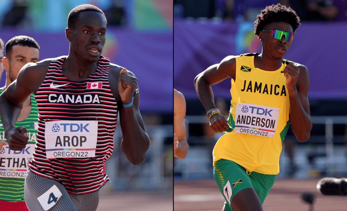 Arop, Anderson Carry Nations’ 800m Hopes At World Championships