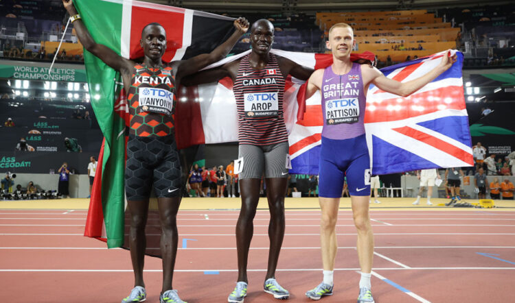 Ben Pattison ends 36-year British men’s 800m medal drought