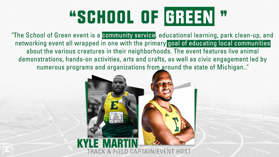 Kyle Martins hosts the second annual School of Green event 