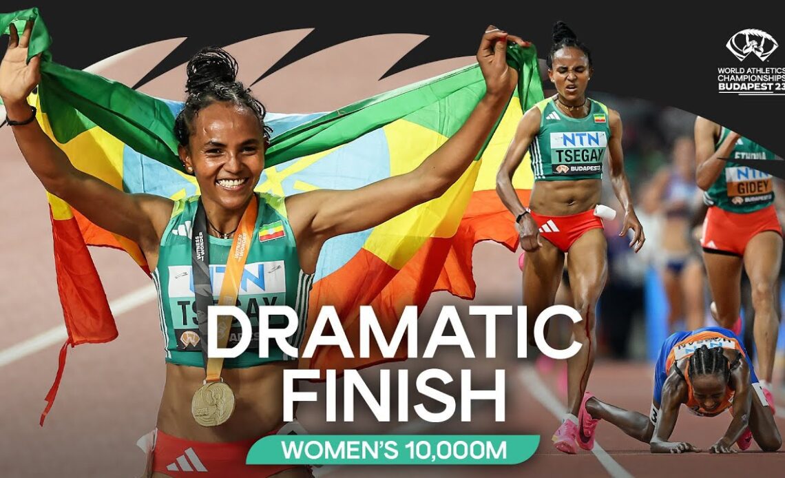 Ethiopian sweep in the women's 10,000m 🤯 | World Athletics Championships Budapest 23