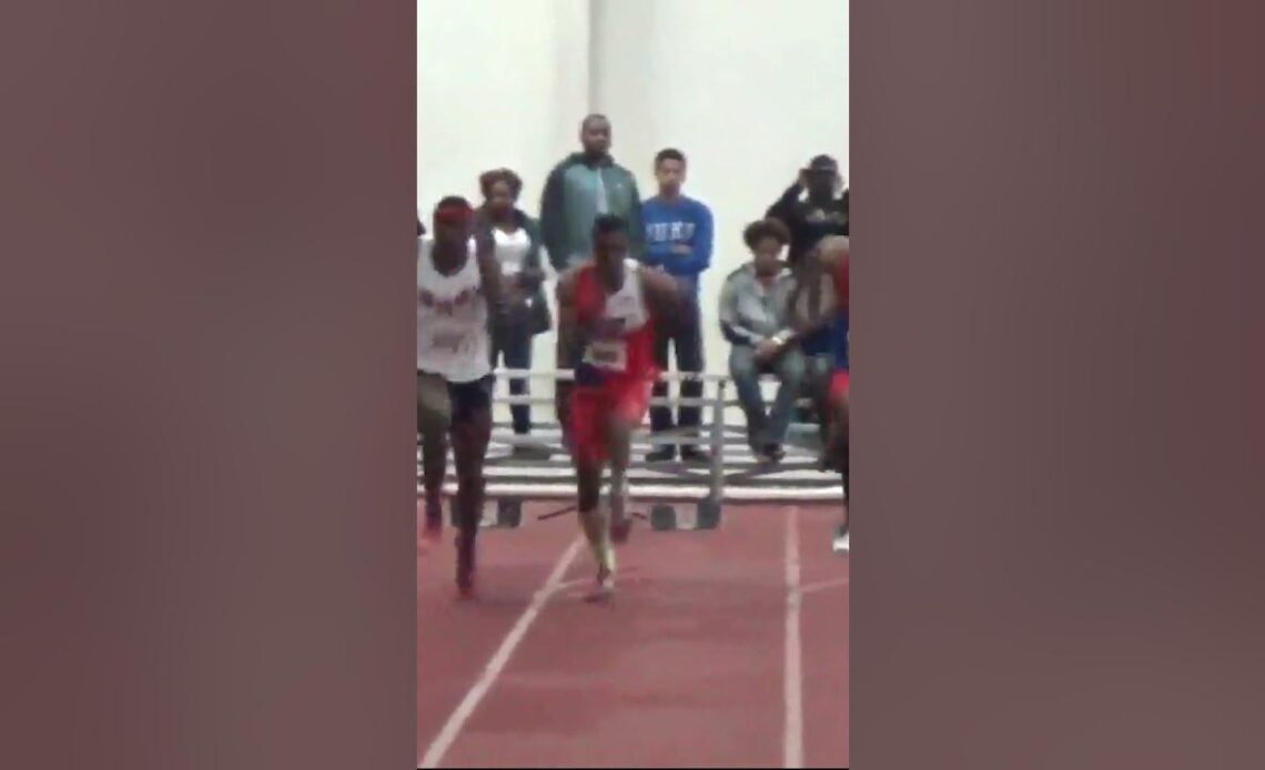 Imagine Racing Noah Lyles, Grant Holloway And Josephus Lyles At A High School State Championship