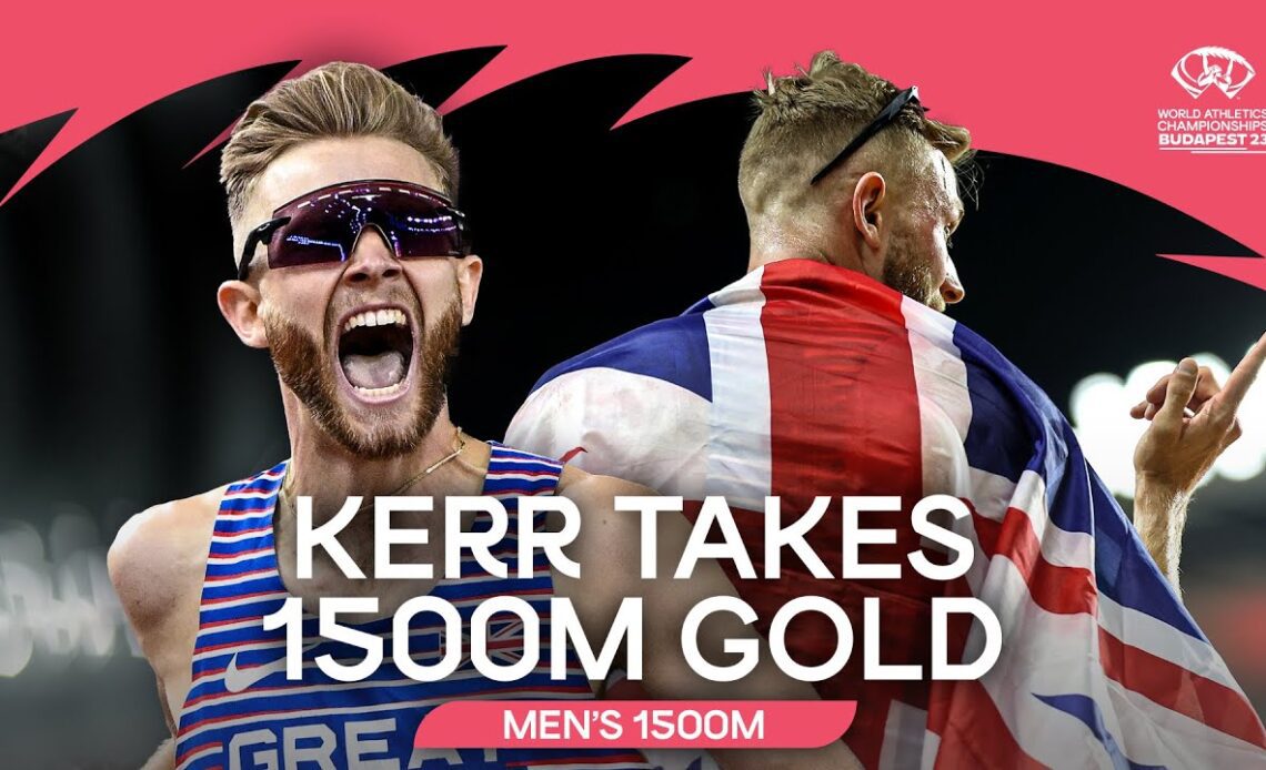 Josh Kerr kicks to 1500m world title 😳 | World Athletics Championships Budapest 23