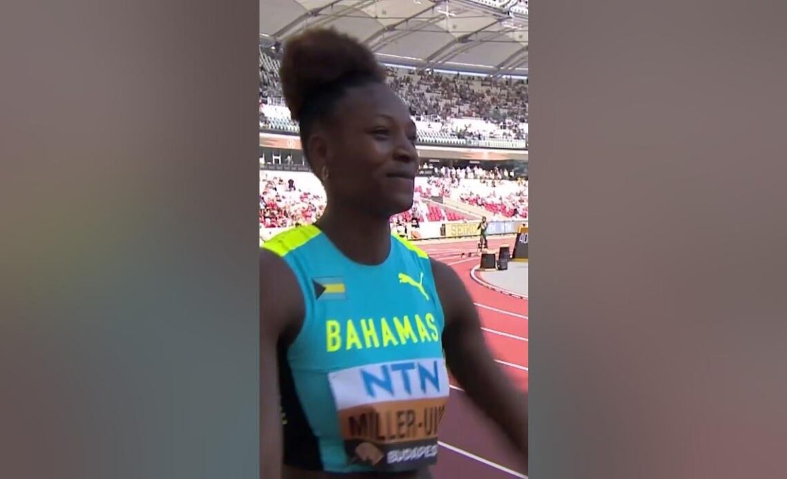 Miller-Uibo returns to track 4 months after becoming a mum 🥰 #athletics #bahamas #mother