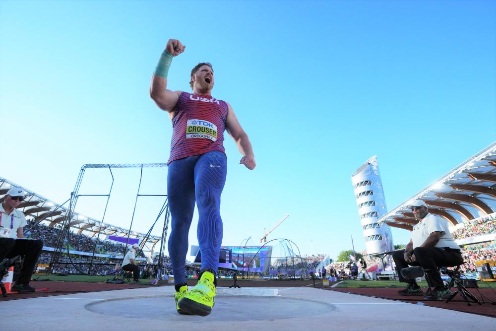 News - Ryan Crouser Still Intends to Defend World Shot Put Title, Despite Presence of Blood Clots in His Leg