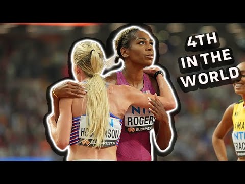 Raevyn Rogers Grabs Fourth Place In 800m At World Championships, Says She's Healthier Than Ever!