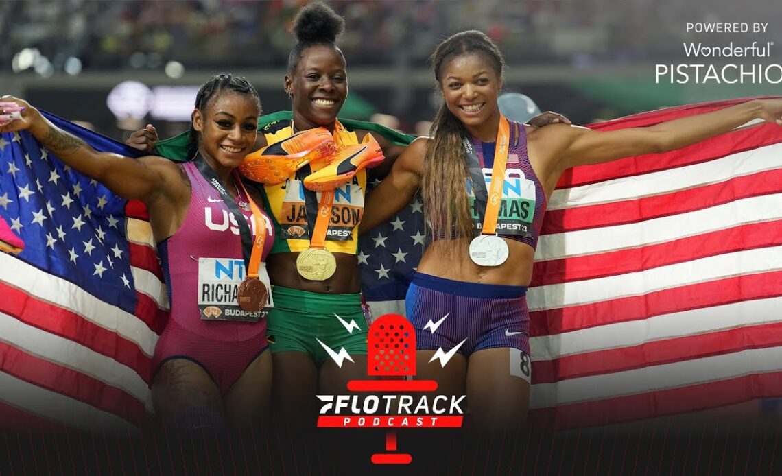 Sha'Carri Richardson & Shericka Jackson Don't Miss A Beat Post-Worlds