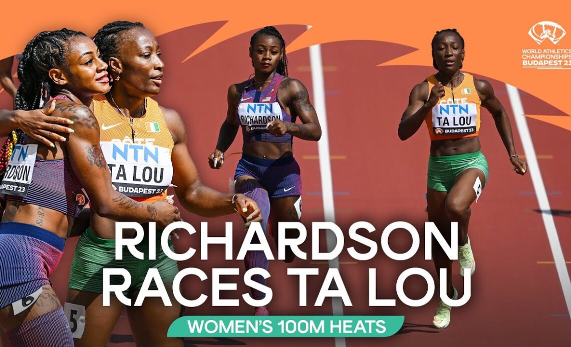 Sha'Carri Richardson cruises to 200m semi-finals | World Athletics Championships Budapest 23