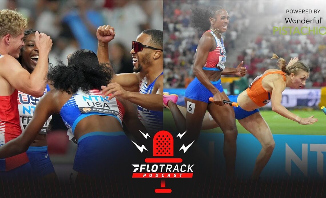 Team USA Wins The Mixed 4x400m Relay After WILD FALL By Femke Bol
