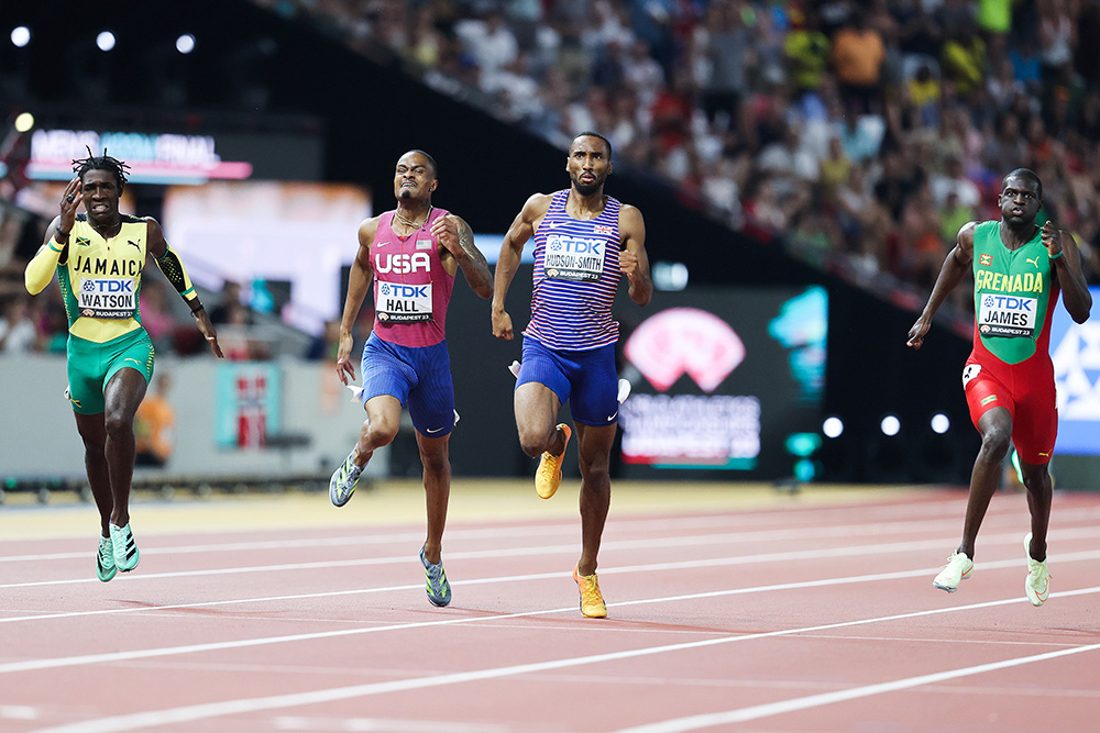 World Champs Men’s 400 — New Name Seizes The Day