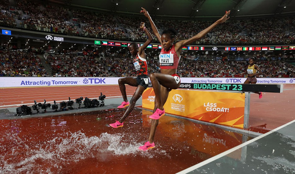 Yavi storms to fast 8:54.29 steeplechase victory