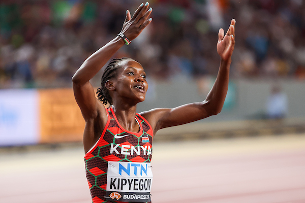 RISING TO THE MOMENT, KIPYEGON WINS THIRD WORLD 1500M TITLE