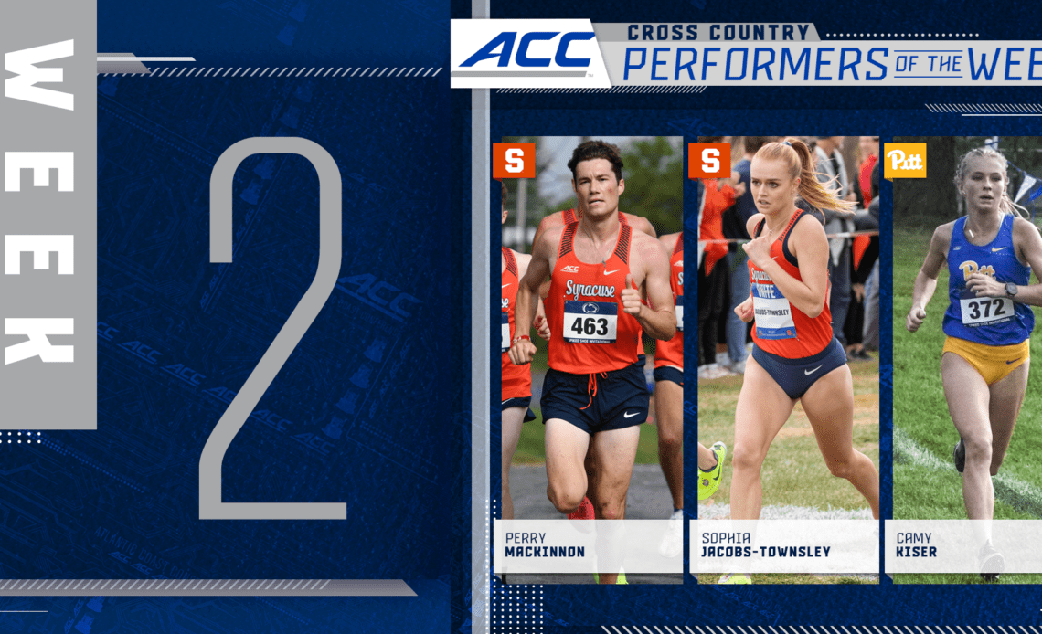 ACC Announces Weekly Cross Country Awards