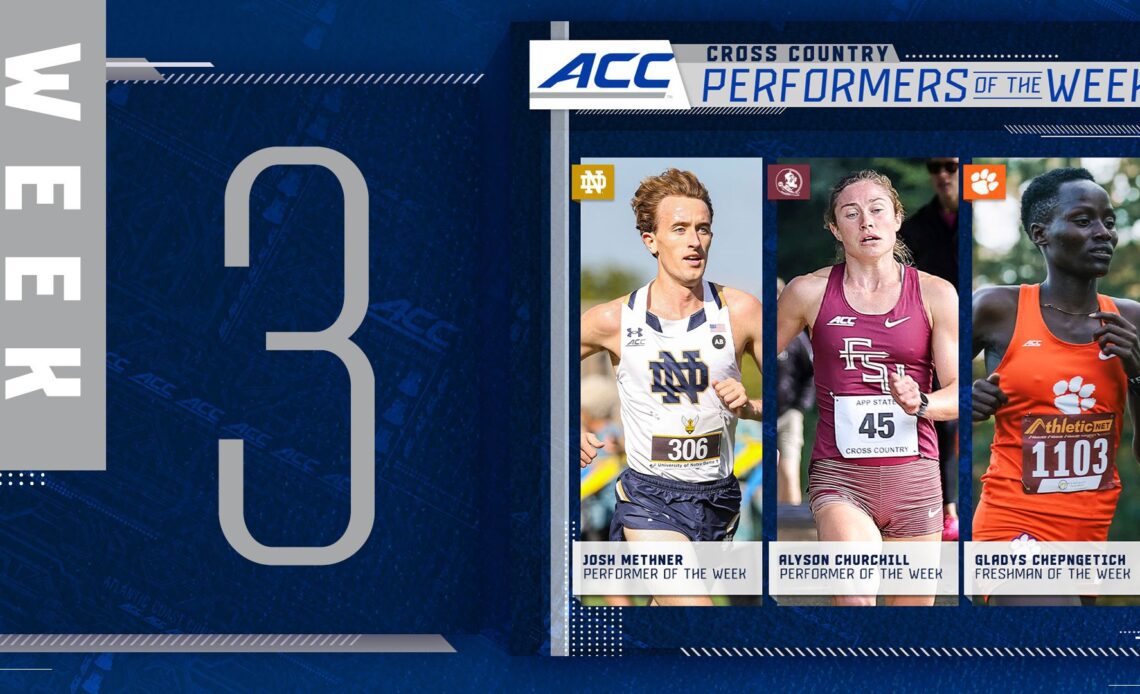 ACC Announces Weekly Cross Country Honors