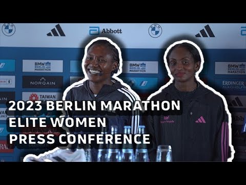 Berlin Marathon 2023 Elite Women Press Conference