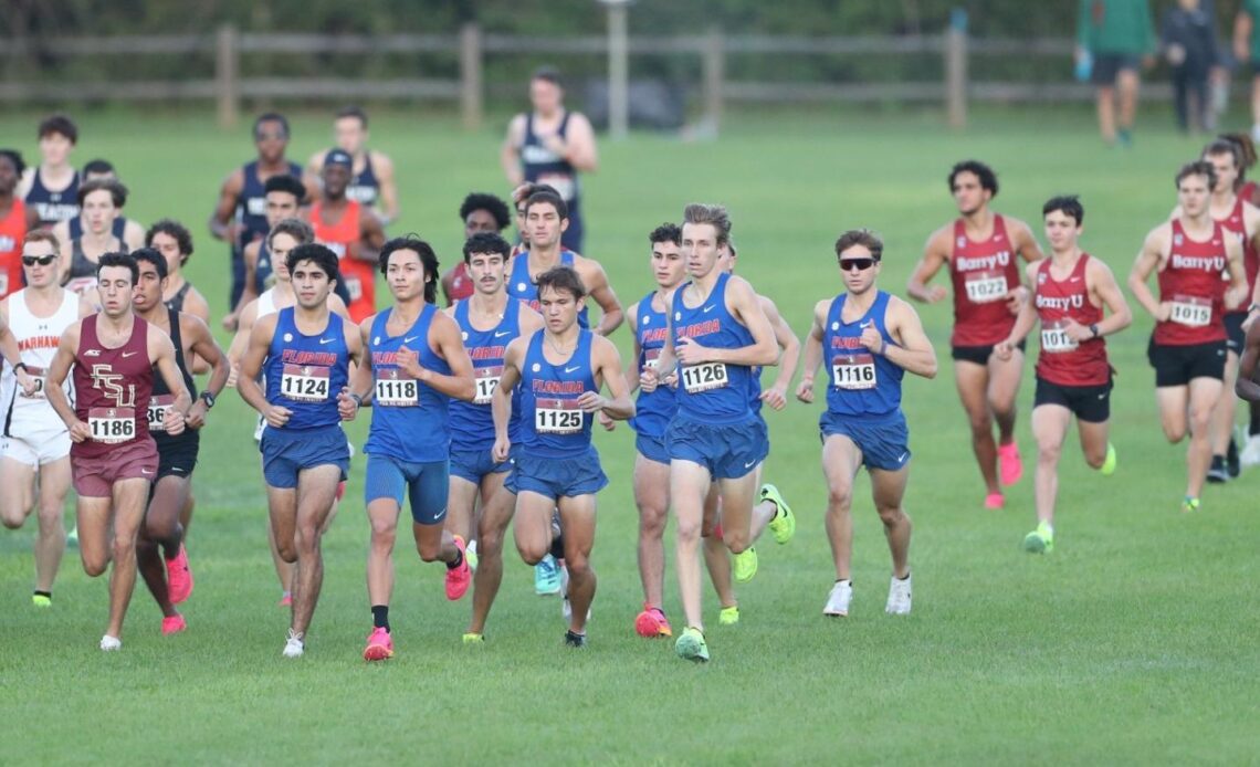 Gators Cross Country Leave FSU Cross Country Invitational with First and Second Place Finishes