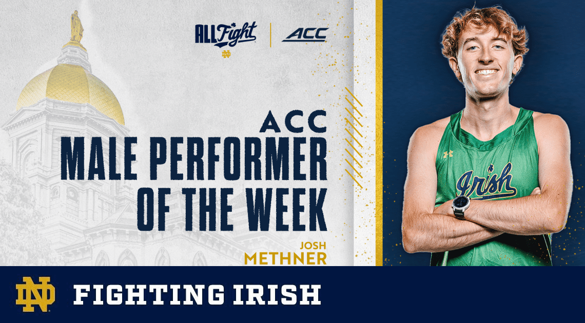 Josh Methner Named ACC Performer of the Week – Notre Dame Fighting Irish – Official Athletics Website