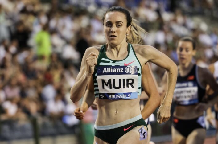 Laura third in Diamond League final in Eugene - with the second fastest 1500m of her career